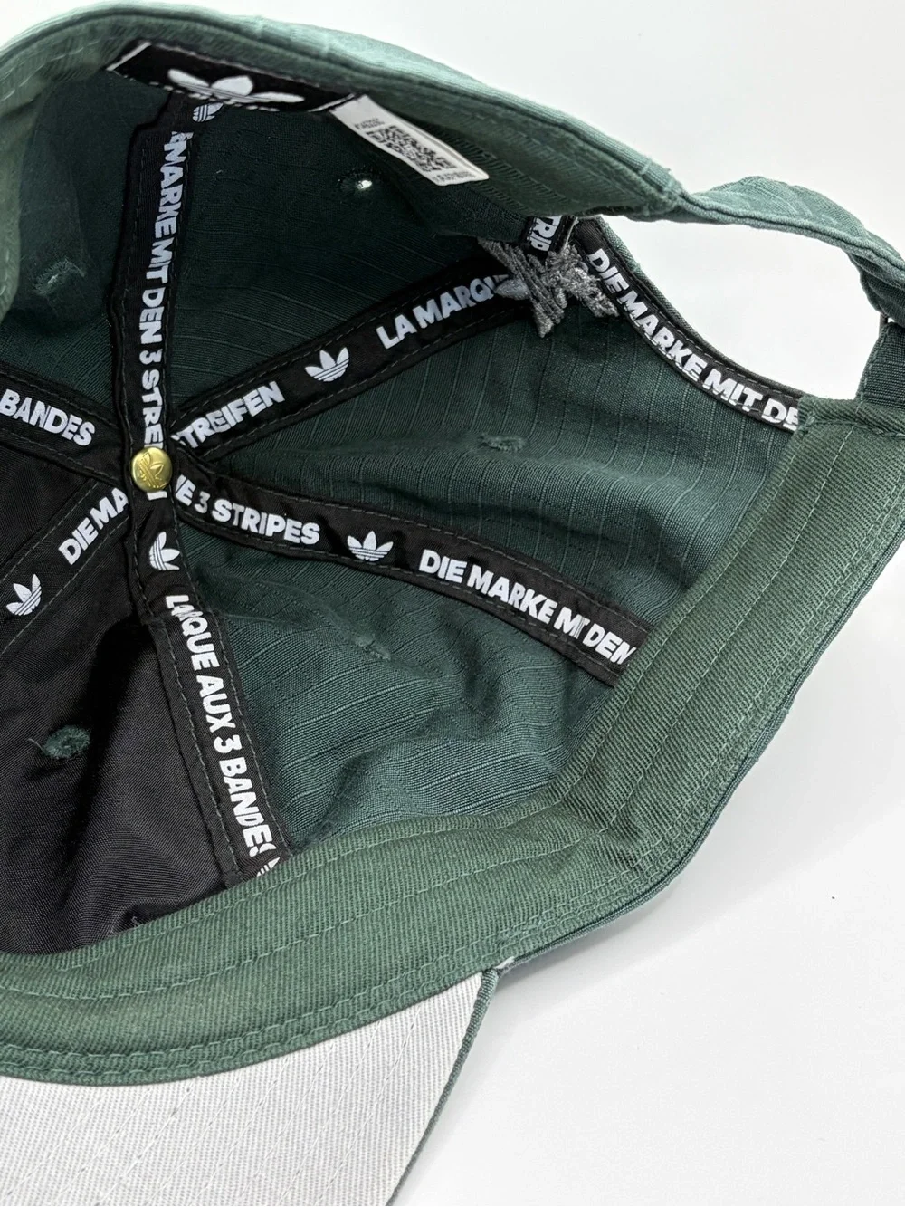 Adidas Originals Rewind Relaxed Adjustable Strapback Hat OS Trefoil Logo Green